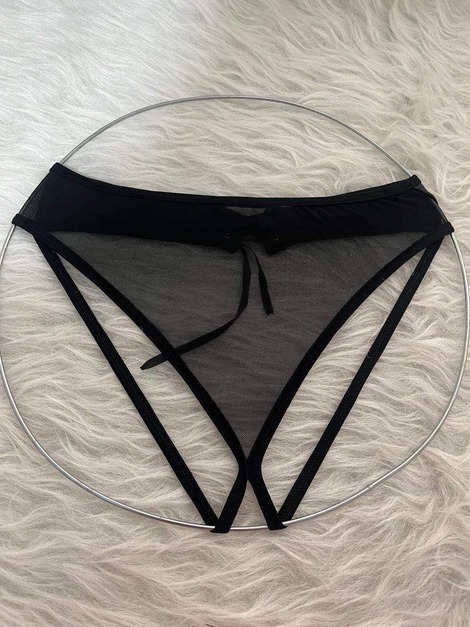 لباس زیر زنانه شورت فانتزی توری بکلس کد 1667