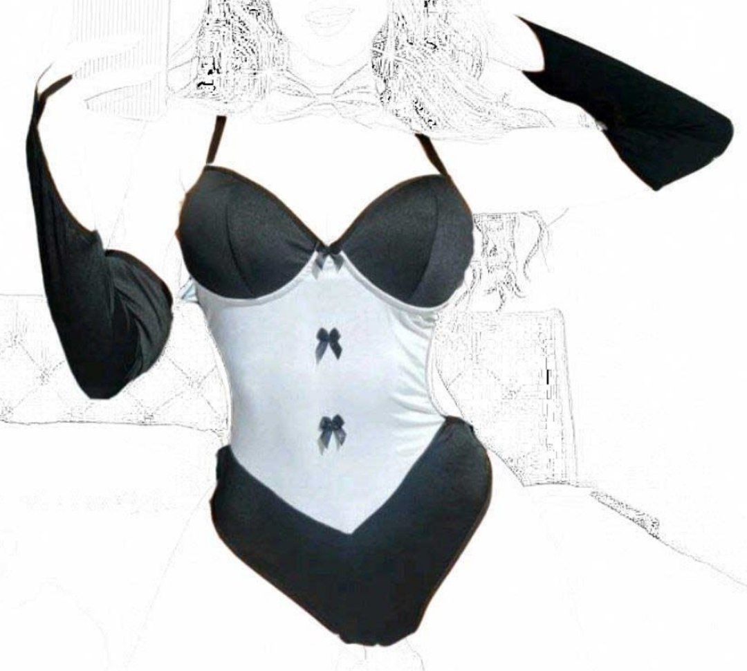 لباسخواب زنانه کاستوم فانتزی خرگوشی فنردار تل دار کد 2099