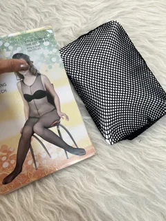 بادی زنانه سرهمی یکسره فیشنت زنبوری ریز  فاقباز فری سایز