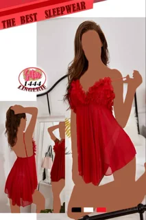لباس خواب زنانه کاپدار کد ۱۴۴۴