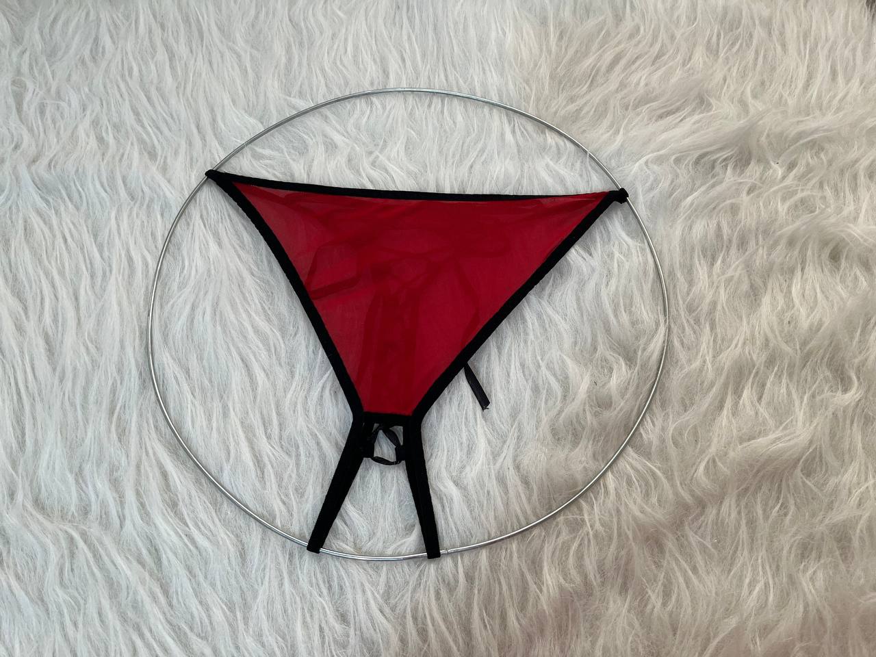 لباس زیر زنانه شورت توری فاقباز پشت بندی