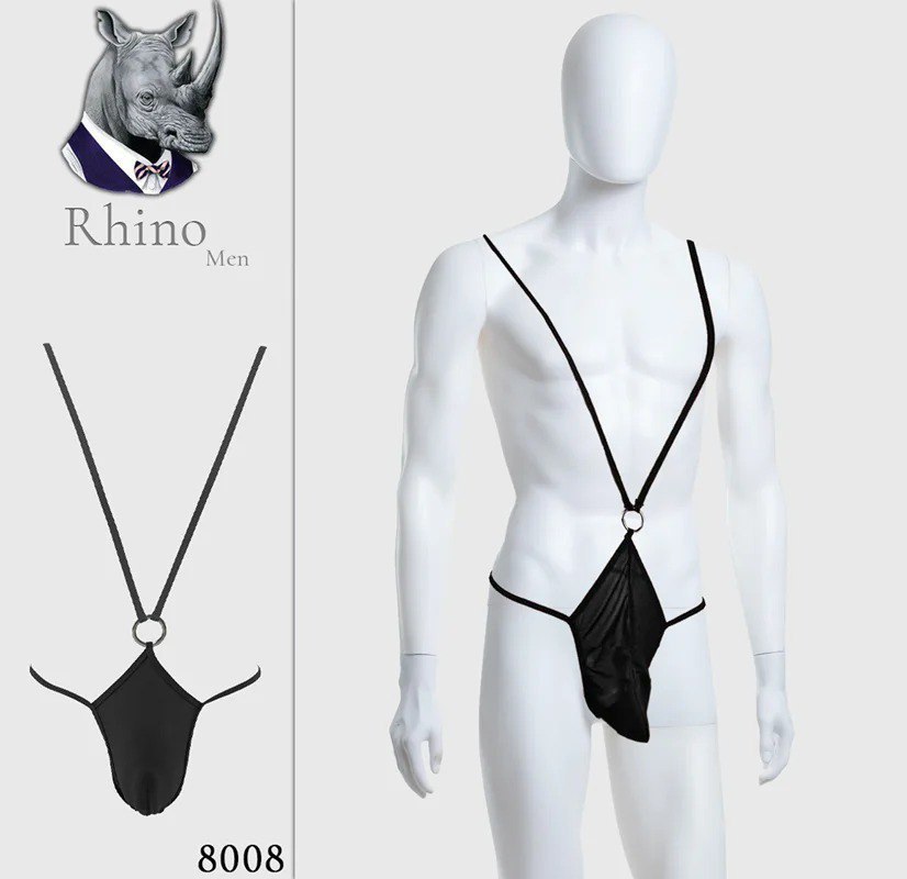 بادی فانتزی مردانه توری حلقه ای کد 8008