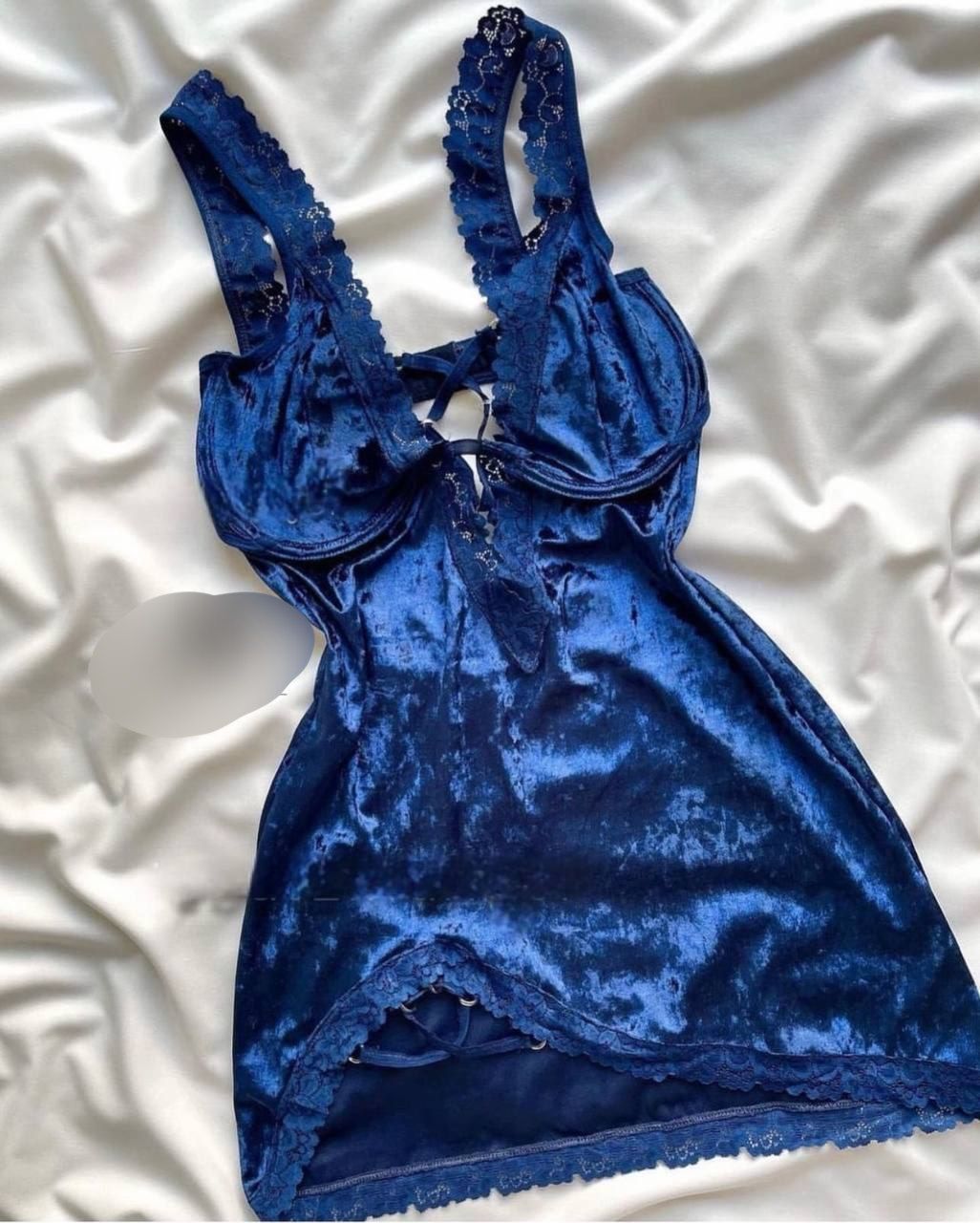 لباسخواب زنانه تونیک فانتزی مخمل کد 3115