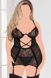 لباسخواب زنانه سایز بزرگ فنردار کد 2044