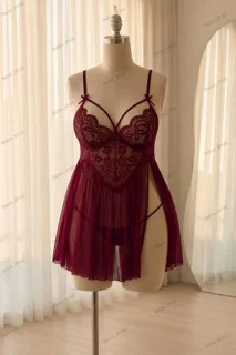 لباسخواب فانتزی سایز بزرگ بیگسایز کد 100347