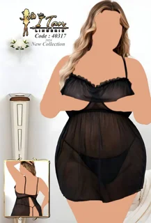 لباسخواب زنانه سایز بزرگ کد 40317