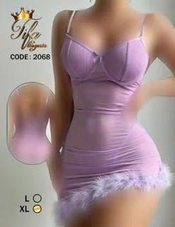 لباسخواب فانتزی فنردار کد 2068