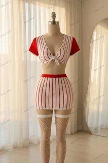 ست کاستوم فانتزی جورابدار کد 737