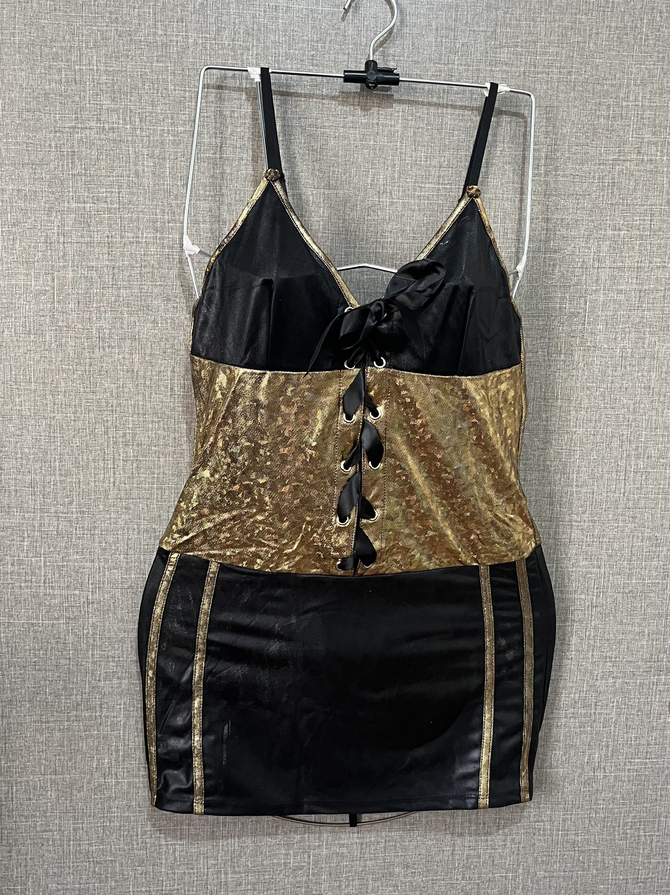 لباس زنانه لباسخواب فانتزی کاستوم گربه  تل دار فری سایز ۳4 تا ۴۰