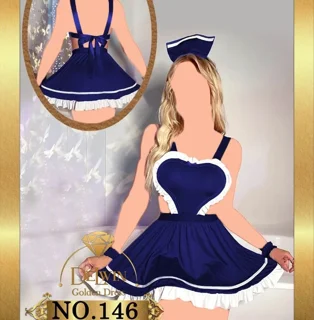 لباس خواب زنانه کاستوم ملوانی کد 146