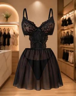 لباسخواب فانتزی فنردار کد 4159