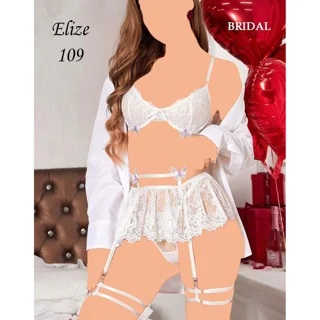 لباس زیر زنانه عروس کد 0109 یا 109