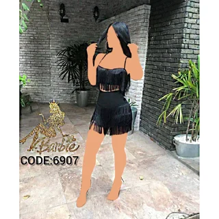 لباس زنانه تاپ دامن کد 6907