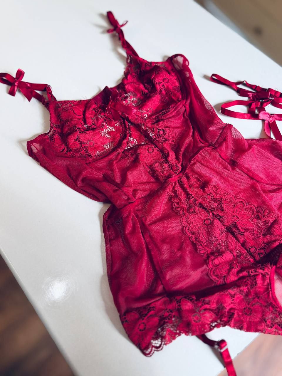 بادی زنانه فانتزی فنردار فاقباز کد 5192