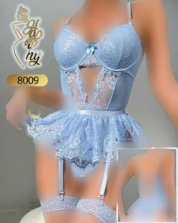 لباس خواب زنانه فاق باز کد 8009