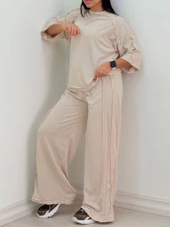 ست تیشرت و شلوار راحتی زنانه