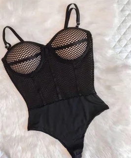 بادی فانتزی کاپدار و فنردار زنانه کد 1039